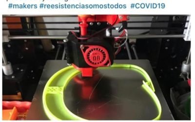 Las impresoras 3D luchan contra el COVID-19
